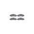 6512-48309 by DYNAMIC FRICTION COMPANY - Brake Rotor with 5000 Brake Pads and Hardware Kit