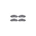 6512-48309 by DYNAMIC FRICTION COMPANY - Brake Rotor with 5000 Brake Pads and Hardware Kit