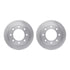 6512-48322 by DYNAMIC FRICTION COMPANY - Brake Rotor with 5000 Brake Pads and Hardware Kit