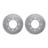 6512-48360 by DYNAMIC FRICTION COMPANY - Brake Rotor with 5000 Brake Pads and Hardware Kit