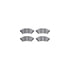6512-52095 by DYNAMIC FRICTION COMPANY - Brake Rotor with 5000 Brake Pads and Hardware Kit