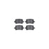6512-53026 by DYNAMIC FRICTION COMPANY - Brake Rotor with 5000 Brake Pads and Hardware Kit