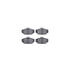 6512-54310 by DYNAMIC FRICTION COMPANY - Brake Rotor with 5000 Brake Pads and Hardware Kit