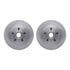 6512-55009 by DYNAMIC FRICTION COMPANY - Brake Rotor with 5000 Brake Pads and Hardware Kit