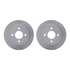 6512-55099 by DYNAMIC FRICTION COMPANY - Brake Rotor with 5000 Brake Pads and Hardware Kit