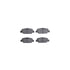 6512-58149 by DYNAMIC FRICTION COMPANY - Brake Rotor with 5000 Brake Pads and Hardware Kit