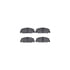 6512-59164 by DYNAMIC FRICTION COMPANY - Brake Rotor with 5000 Brake Pads and Hardware Kit