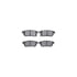 6512-59182 by DYNAMIC FRICTION COMPANY - Brake Rotor with 5000 Brake Pads and Hardware Kit