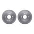 6512-59252 by DYNAMIC FRICTION COMPANY - Brake Rotor with 5000 Brake Pads and Hardware Kit