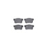 6512-59252 by DYNAMIC FRICTION COMPANY - Brake Rotor with 5000 Brake Pads and Hardware Kit