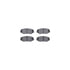 6512-59297 by DYNAMIC FRICTION COMPANY - Brake Rotor with 5000 Brake Pads and Hardware Kit