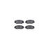 6512-59378 by DYNAMIC FRICTION COMPANY - Brake Rotor with 5000 Brake Pads and Hardware Kit