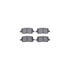 6512-59372 by DYNAMIC FRICTION COMPANY - Brake Rotor with 5000 Brake Pads and Hardware Kit