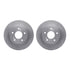 6512-63218 by DYNAMIC FRICTION COMPANY - Brake Rotor with 5000 Brake Pads and Hardware Kit