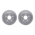 6512-63269 by DYNAMIC FRICTION COMPANY - Brake Rotor with 5000 Brake Pads and Hardware Kit