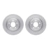 6512-63315 by DYNAMIC FRICTION COMPANY - Brake Rotor with 5000 Brake Pads and Hardware Kit