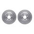 6512-63401 by DYNAMIC FRICTION COMPANY - Brake Rotor with 5000 Brake Pads and Hardware Kit