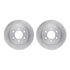 6212-40384 by DYNAMIC FRICTION COMPANY - Brake Rotor- HD Brake Pad - Hardware