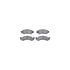 6212-42138 by DYNAMIC FRICTION COMPANY - Brake Rotor- HD Brake Pad - Hardware