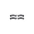 6212-46187 by DYNAMIC FRICTION COMPANY - Brake Rotor- HD Brake Pad - Hardware