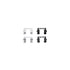 6212-47292 by DYNAMIC FRICTION COMPANY - Brake Rotor- HD Brake Pad - Hardware