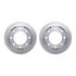 6212-48038 by DYNAMIC FRICTION COMPANY - Brake Rotor- HD Brake Pad - Hardware
