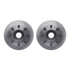 6212-48078 by DYNAMIC FRICTION COMPANY - Brake Rotor- HD Brake Pad - Hardware