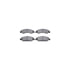 6212-48313 by DYNAMIC FRICTION COMPANY - Brake Rotor- HD Brake Pad - Hardware