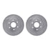 6212-48402 by DYNAMIC FRICTION COMPANY - Brake Rotor- HD Brake Pad - Hardware