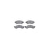 6212-99236 by DYNAMIC FRICTION COMPANY - Brake Rotor- HD Brake Pad - Hardware