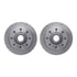 6212-99263 by DYNAMIC FRICTION COMPANY - Brake Rotor- HD Brake Pad - Hardware