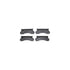 6212-99263 by DYNAMIC FRICTION COMPANY - Brake Rotor- HD Brake Pad - Hardware