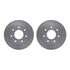 6212-99411 by DYNAMIC FRICTION COMPANY - Brake Rotor- HD Brake Pad - Hardware