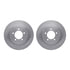 6212-99522 by DYNAMIC FRICTION COMPANY - Brake Rotor- HD Brake Pad - Hardware