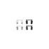 6212-99522 by DYNAMIC FRICTION COMPANY - Brake Rotor- HD Brake Pad - Hardware