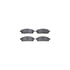 6212-99549 by DYNAMIC FRICTION COMPANY - Brake Rotor- HD Brake Pad - Hardware