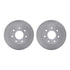 6212-99552 by DYNAMIC FRICTION COMPANY - Brake Rotor- HD Brake Pad - Hardware