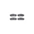 6212-99552 by DYNAMIC FRICTION COMPANY - Brake Rotor- HD Brake Pad - Hardware