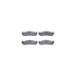 6412-40046 by DYNAMIC FRICTION COMPANY - Brake Rotor- HD Brake Pad - Hardware