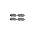 6412-40058 by DYNAMIC FRICTION COMPANY - Brake Rotor- HD Brake Pad - Hardware