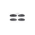 6412-40073 by DYNAMIC FRICTION COMPANY - Brake Rotor- HD Brake Pad - Hardware