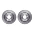 6412-42079 by DYNAMIC FRICTION COMPANY - Brake Rotor- HD Brake Pad - Hardware
