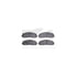 6412-42130 by DYNAMIC FRICTION COMPANY - Brake Rotor- HD Brake Pad - Hardware