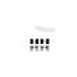 6412-42130 by DYNAMIC FRICTION COMPANY - Brake Rotor- HD Brake Pad - Hardware