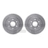 6412-47049 by DYNAMIC FRICTION COMPANY - Brake Rotor- HD Brake Pad - Hardware