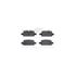 6412-47049 by DYNAMIC FRICTION COMPANY - Brake Rotor- HD Brake Pad - Hardware
