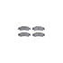 6412-48061 by DYNAMIC FRICTION COMPANY - Brake Rotor- HD Brake Pad - Hardware
