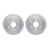 6412-48064 by DYNAMIC FRICTION COMPANY - Brake Rotor- HD Brake Pad - Hardware