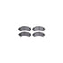 6412-48058 by DYNAMIC FRICTION COMPANY - Brake Rotor- HD Brake Pad - Hardware