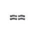 6412-48073 by DYNAMIC FRICTION COMPANY - Brake Rotor- HD Brake Pad - Hardware